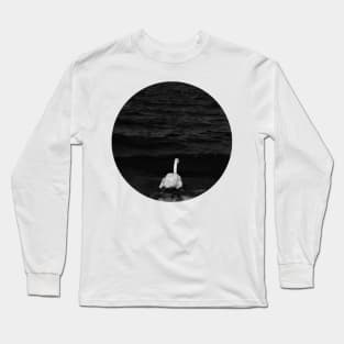 Melancholic Mute Swan Long Sleeve T-Shirt